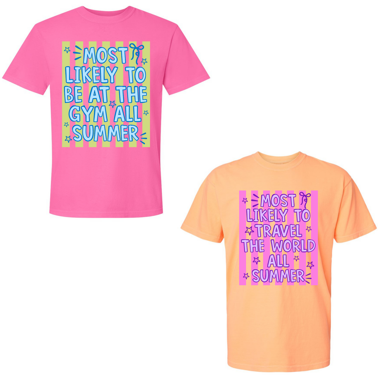 End of the Year Most Likely to tees