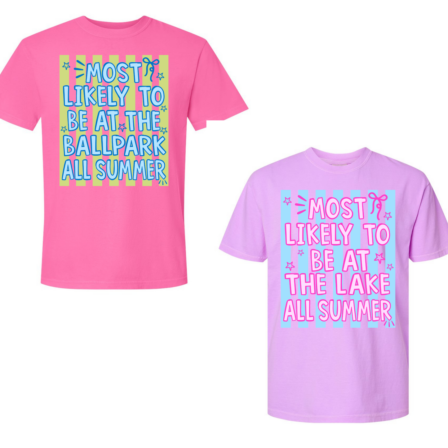 End of the Year Most Likely to tees