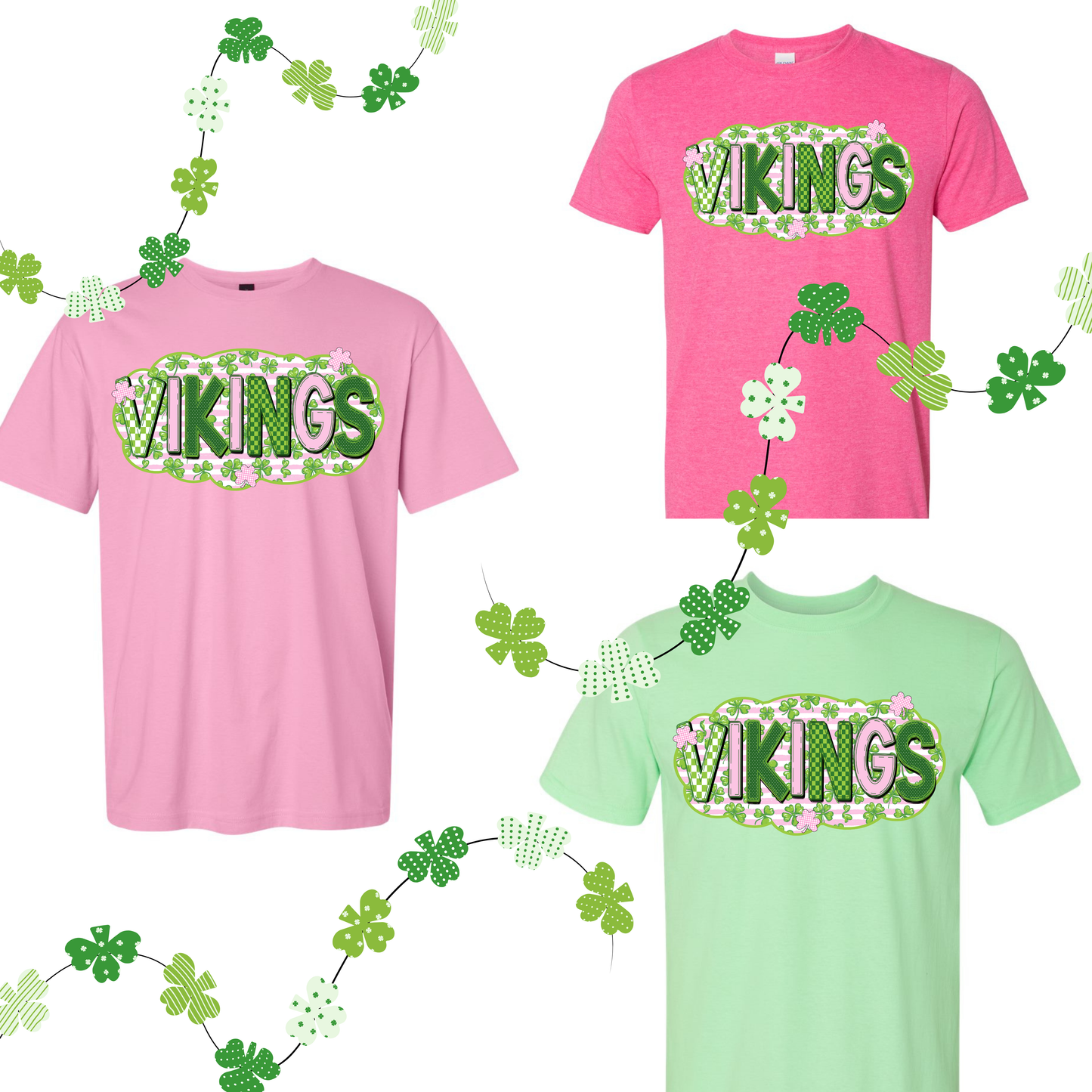 Vikings St Patrick's Tee