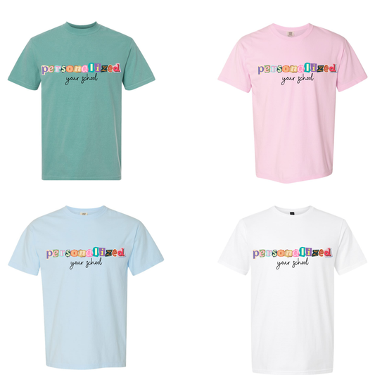 Custom Ransom letter Tee